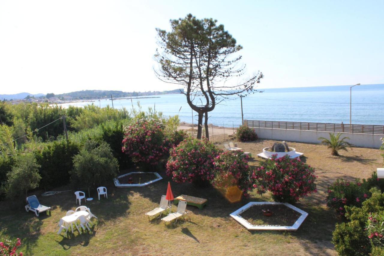 Nikos Seaside Apartments Litheres Luaran gambar